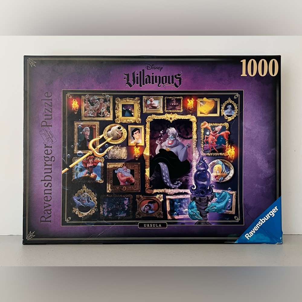 Ravensburger 1000 Piece Puzzle - Disney Villainous “Ursula”